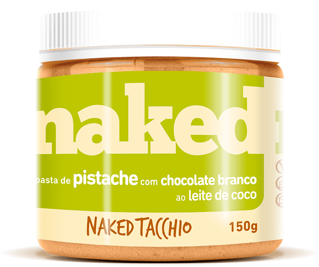 Pasta de Pistache com Chocolate Branco 150g - Naked Nuts
