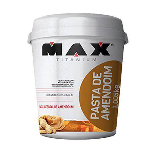 Tamanhos, Medidas e Dimensões do produto Pasta Integral de Amendoim - 1005g - Max Titanium