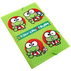 Tudo sobre 'Pasta Ofício c/ Aba e Elástico Keroppi 3D - Chamix'