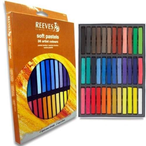 Pastel Seco Reeves 24 Cores Ps24 - 6699