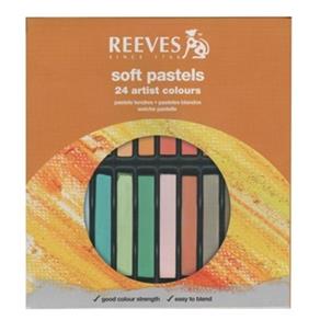 Pastel Seco Reeves 24 Cores