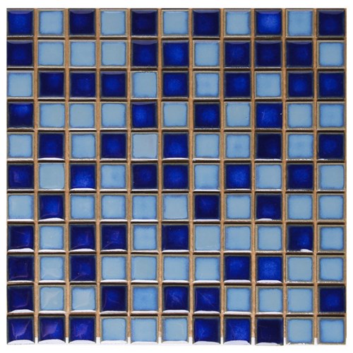 Tudo sobre 'Pastilha de Porcelana PL8410033 Bati Azul 30,3x30,3cm Jatobá'