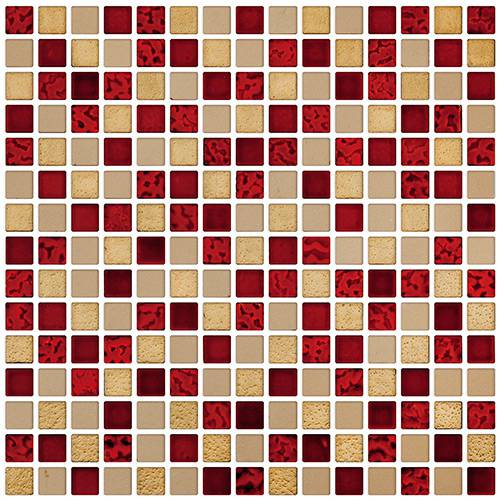 Pastilha de Vidro (30x30cm) Infiniti INF-136 Vermelho - Colortil