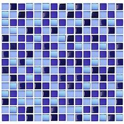 Pastilha de Vidro (30x30cm) Infiniti INF-173 Azul - Colortil