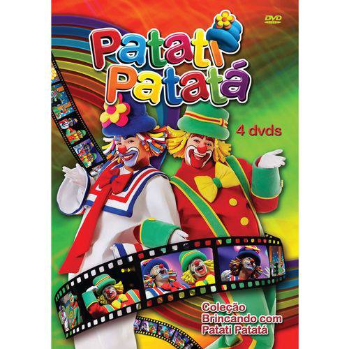 Patati Patatá Coleção 4 DVDs - DVD Infantil