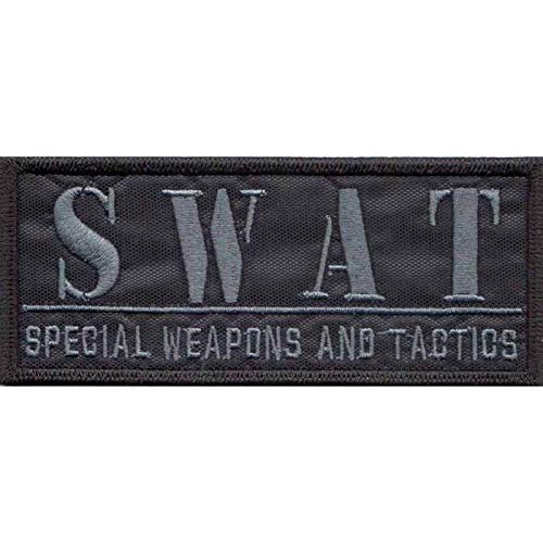 Patch Bordado - Operações Especiais Policia Swat PL60313-162 Fecho de Contato