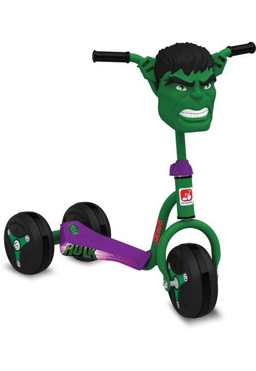 Patinete Hulk Clássico Bandeirante Verde