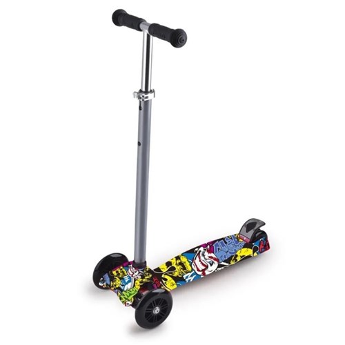 Patinete Scooter Net Max Racing Grafitada ZP00105-Zoop Toys
