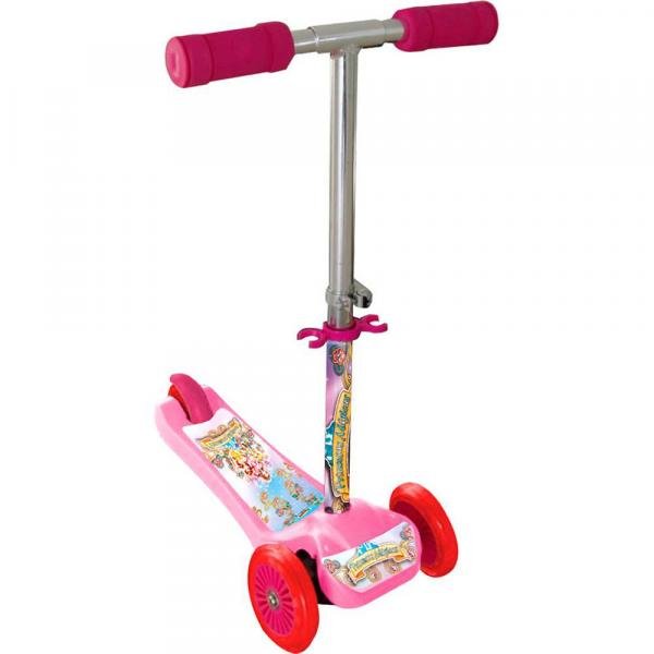 Patinete Scooter Net Mini Princesas Rosa Zoop Toys