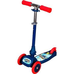 Patinete Scooter Net Mini Racing Club Azul com Vermelho - Zoop Toys Zp00104