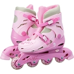 Patins Ajustável - Com Acessórios - Rosa - Fenix - 30 a 33 - Fênix