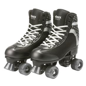 Patins Fênix Brinquedos Roller Skate RL-06 - Preto - Tamanho 35 ao 38