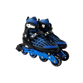 Patins Roller Bel Sports Top Premium Azul + Bolsa - M (34 a 38)