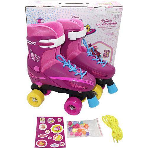 Patins Soy Luna Roller Skate 4 Rodas Basico - P
