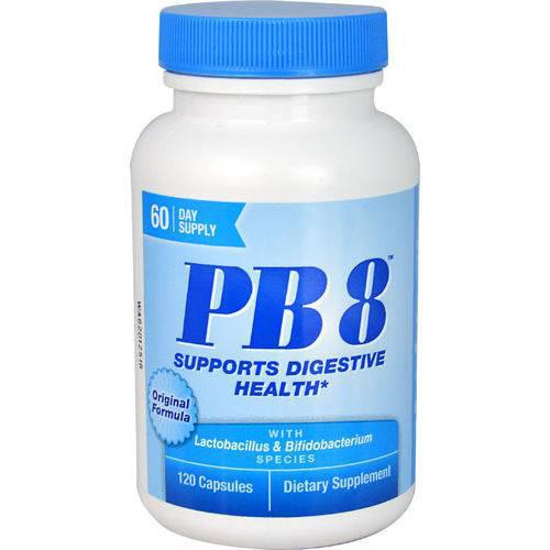 Pb8 Digestive Health - Nutrition Now - 120 Cápsulas