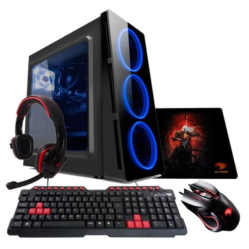 PC G-FIRE AMD A10 9700 8GB 1TB Radeon R7 2GB Integrada Computador Gamer GKAC HTG-284