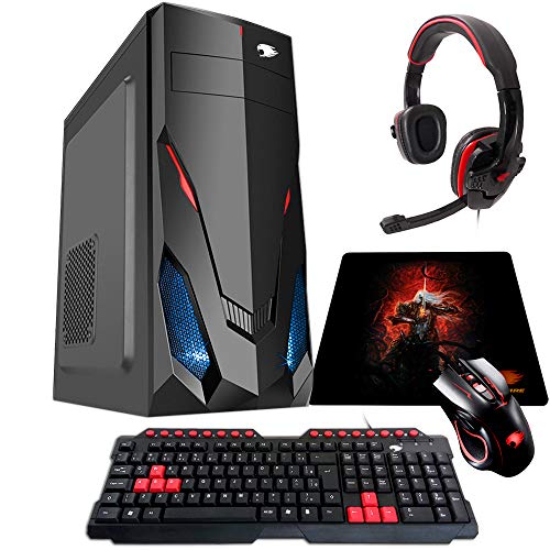 PC G-FIRE AMD A10 9700 8GB 1TB Radeon R7 2GB Integrada Computador Gamer GKN HTG-251