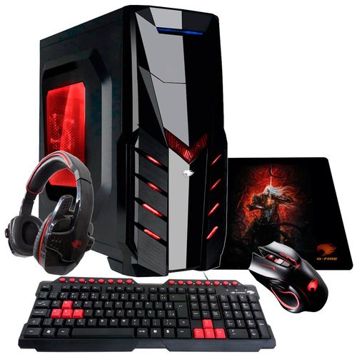 Pc G-Fire Amd A8 9600 4gb 1tb Radeon R7 1gb Integrada Computador Gamer Gkn Htg-214