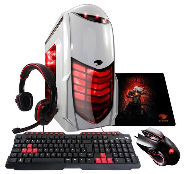 PC G-FIRE AMD A8 9600 8GB 1TB Radeon R7 2GB Integrada Computador Gamer GKAC HTG-278