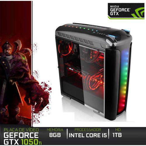 Tudo sobre 'PC Gamer EasyPC FPS Intel Core I5 (GeForce GTX 1050 Ti 4GB) 8GB HD 1TB Gabinete Thermaltake Versa C22'