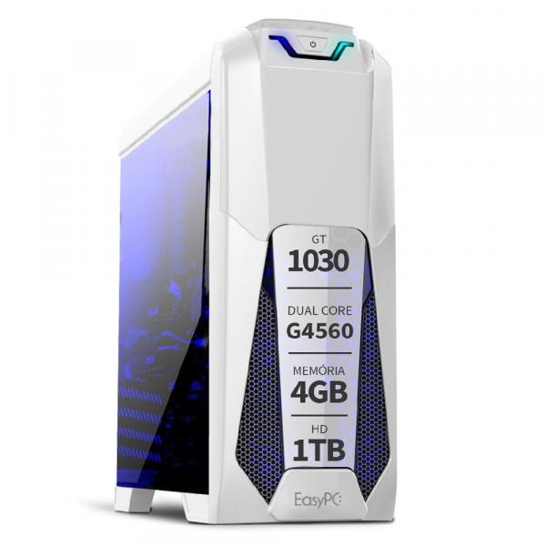 PC Gamer Intel Kabylake 7ª Geração G4560 4GB Geforce GT 1030 HD 1TB 500W EasyPC