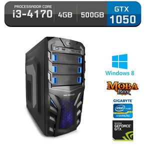 PC Gamer Neologic Moba Box NLI59907 Intel Core I3-4170 4GB (GeForce GTX 1050 2GB) 500GB Win 8