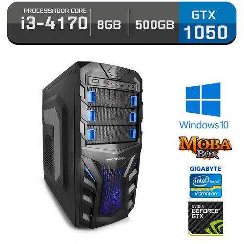 Tamanhos, Medidas e Dimensões do produto PC Gamer Neologic Moba Box NLI60017 Intel Core I3-4170 8GB (Gtx 1050 2GB) 500GB Windows 10