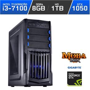 PC Gamer Neologic Moba Box NLI67213 Intel Core I3-7100 8GB (GeForce GTX 1050 2GB) 1TB