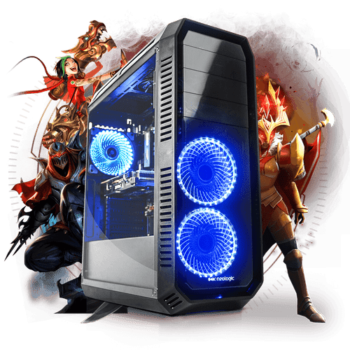 PC Gamer Neologic Moba Box NLI80968 Intel G5400 8GB (GeForce GTX 1050) 1TB