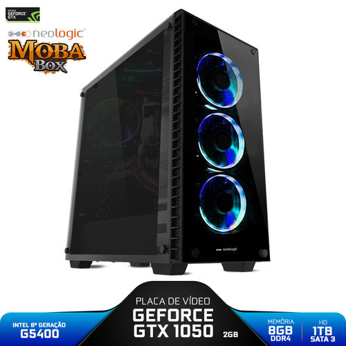 PC Gamer Neologic Moba Box NLI80984 Intel G5400 8GB (GeForce GTX 1050 2GB) 1TB