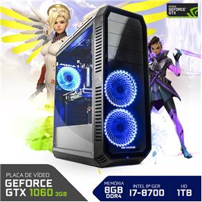 PC Gamer Neologic NLI80571 Intel I7-8700 8GB (GeForce GTX 1060 3GB) 1TB