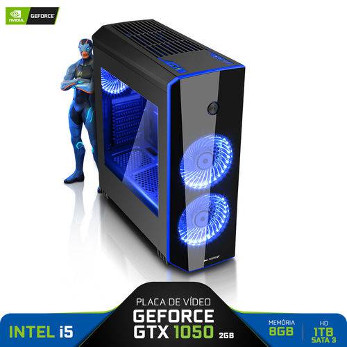 Pc Gamer Smart Pc Fortnite SMT81084 Intel I5 (GeForce GTX 1050 2GB) 1TB