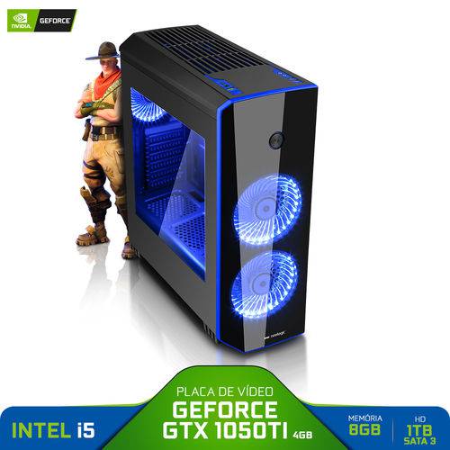 Pc Gamer Smart Pc Fortnite SMT81085 Intel I5 (GeForce GTX 1050TI 4GB) 1TB