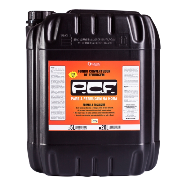 PCF - Fundo Convertedor de Ferrugem - 20L - Quimatic Tapmatic