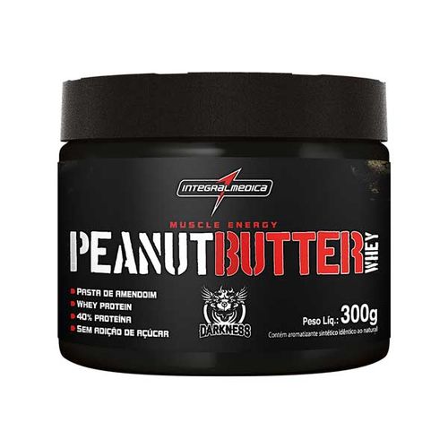 Peanut Butter Whey Darkness - 300g - Integralmédica