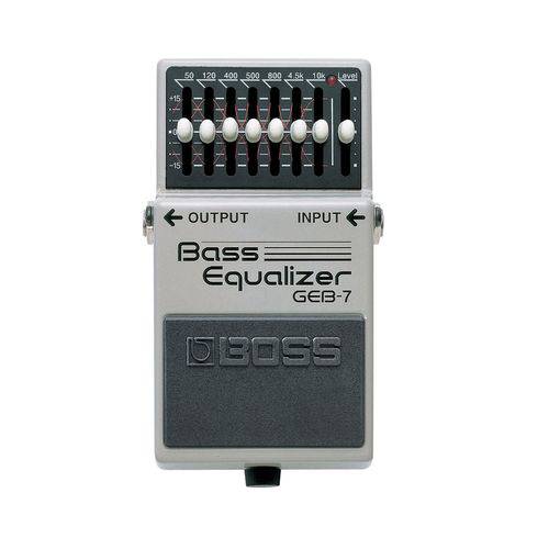 Pedal Analógico Bass Equalizer GEB7 Boss