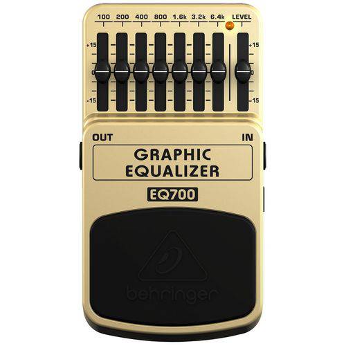 Pedal Equalizador P/ Guitarra - EQ 700 Behringer