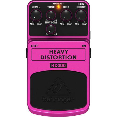 Pedal Guitarra Heavy Distortion Hd300 Behringer