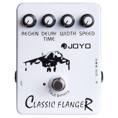 Tudo sobre 'Pedal Joyo Classic Flanger | JF 07 | para Guitarra'