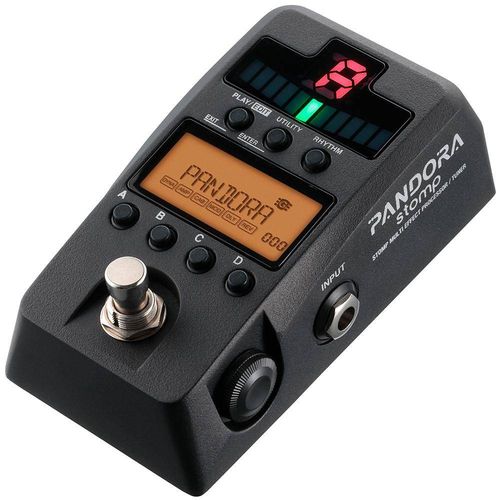 Tudo sobre 'Pedal Multi-Efeito para Guitarra e Baixo Korg Pandora Stomp Px-St Preto'