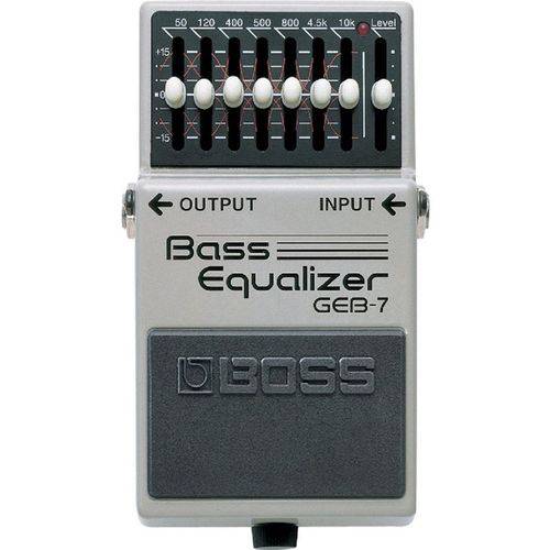 Pedal para Contrabaixo Bass Equalizer Geb-7 Boss