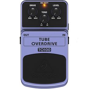Pedal para Guitarra Behringer To100 Tube Overdrive