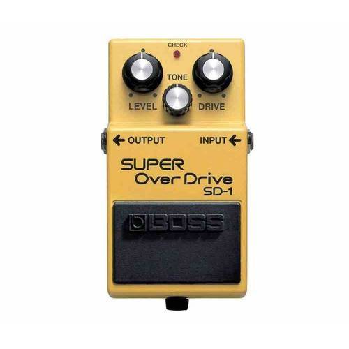 Pedal para Guitarra Boss Super Overdrive Sd-1 - Efeitos de Overdrive, Função Tone, Controle de Tonal