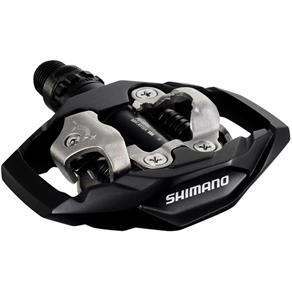Pedal Shimano PD-M530 MTB Clipless SPD de Encaixe - Preto - Única
