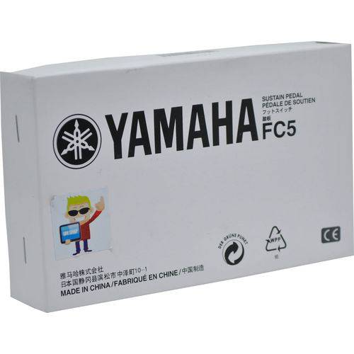 Tamanhos, Medidas e Dimensões do produto Pedal Sustain Yamaha FC5