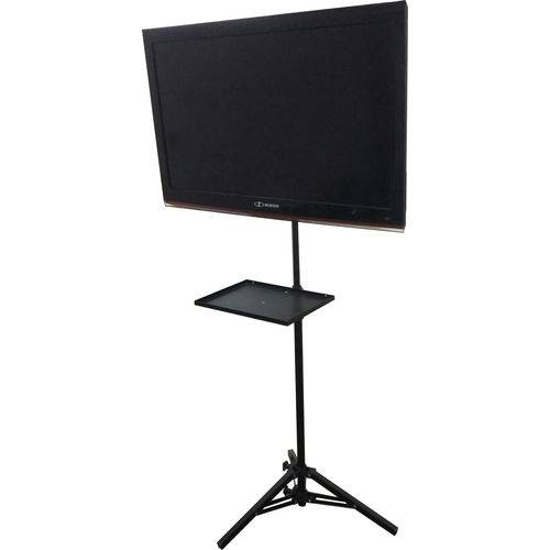 Pedestal Tripé de Chão P/ Tv Monitor Notebook LCD Video