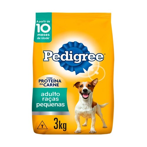 Pedigree Vital Pro Raças Pequenas Ração para Cães Adultos - 3Kg