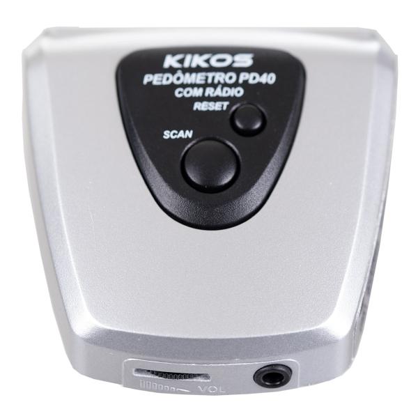 Pedômetro com Display Digital em Lcd e Rádio Fm Pd40 Kikos