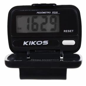 Pedômetro com Rádio FM e Relógio Digital Kikos PD20