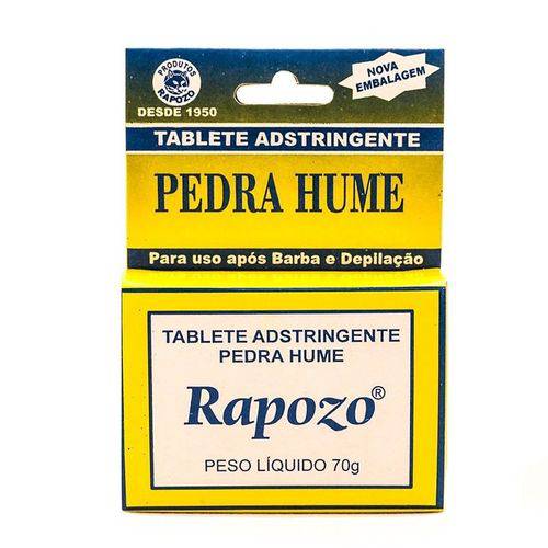 Pedra Hume Rapozo Tablete 70g
